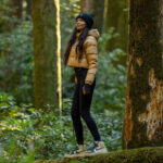 Leggings im Wald